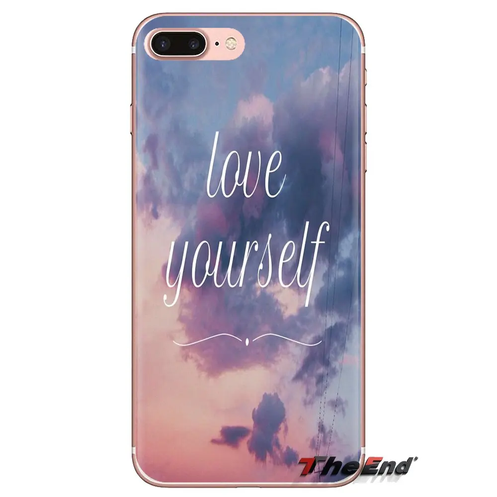 Силиконовый чехол для Samsung Galaxy S3 S4 S5 Mini S6 S7 Edge S8 S9 S10 Plus Note 3 4 5 8 9 Love Yourself Justin Bieber |