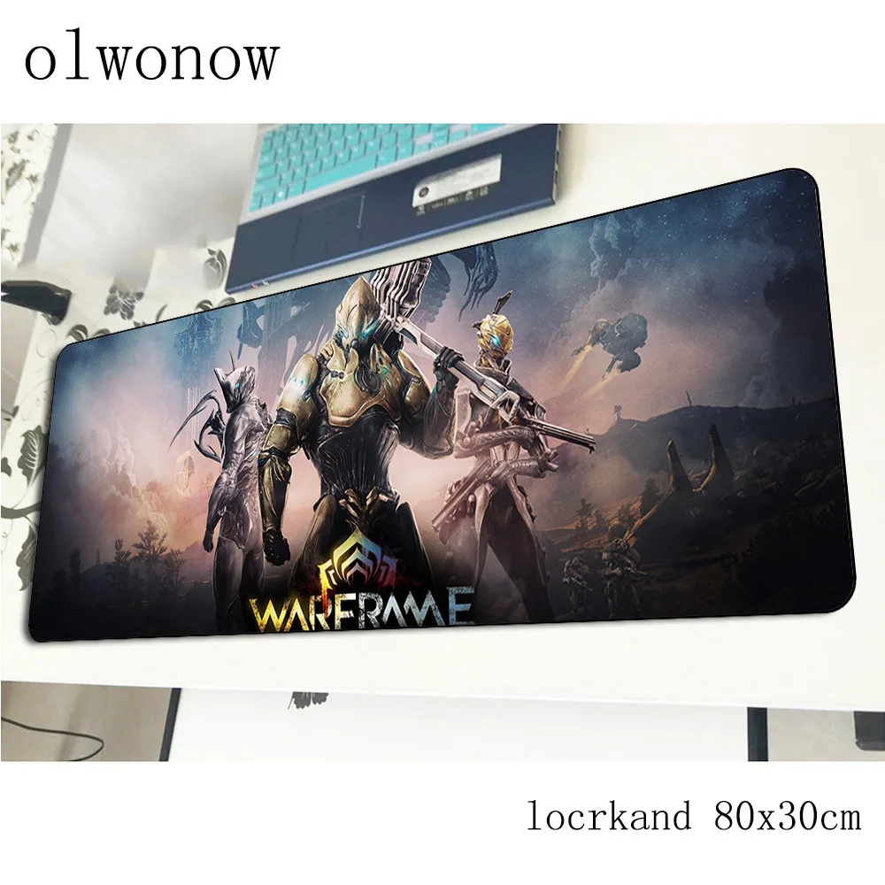 Игровой коврик для мыши warframe 800x300x2 мм с заблокированным краем | Компьютеры и офис