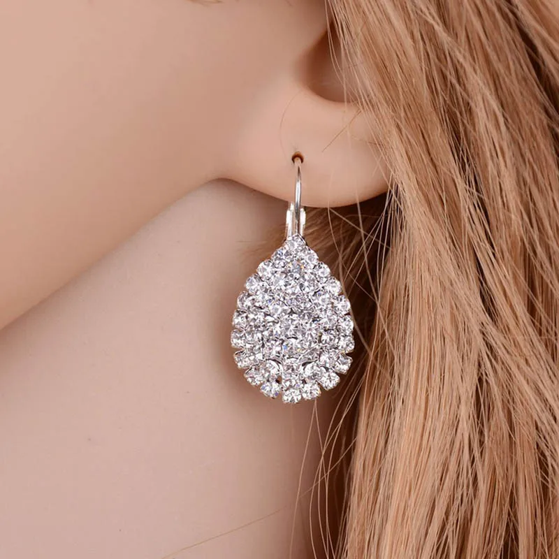 Распродажа модные женские гиперболические ювелирные изделия с кристаллами