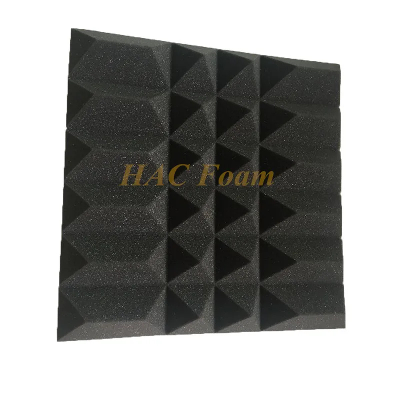 4 шт. профессиональная студийная акустическая панель пена в виде пирамиды