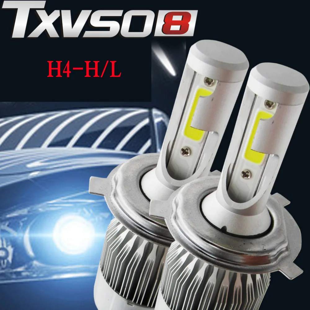 2x H4 Hi/Lo LED COB 110 Вт Автомобильные фары ксеноновые двухлучевые лампы Набор шаровых