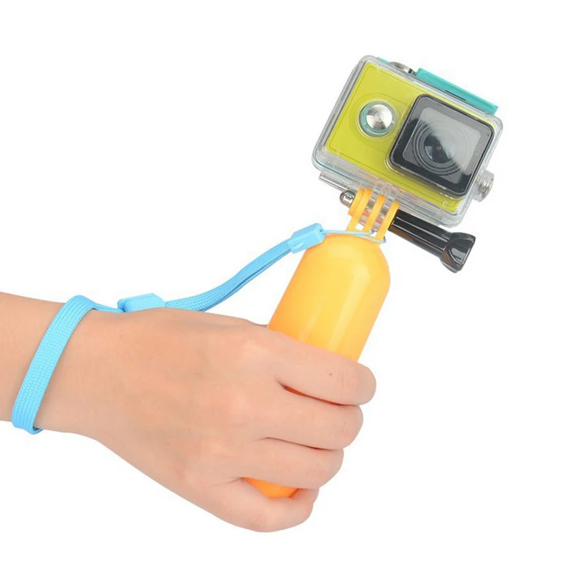 GoPro Accessories Bobber Floating Handheld Stick Floaty Grib Wrist Strap for Go Pro Hero 2 3 sjcam sj4000 SJ5000 SJ6000 camera |