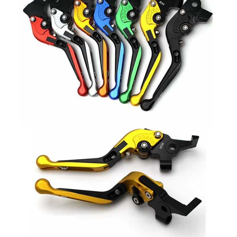 

Motorcycle Adjustable Brake Clutch Levers Folding Extendable for YAMAHA FJR 1300/SUPERTENERE/XT1200ZE/XJR FJR 1300 SUPERTENERE