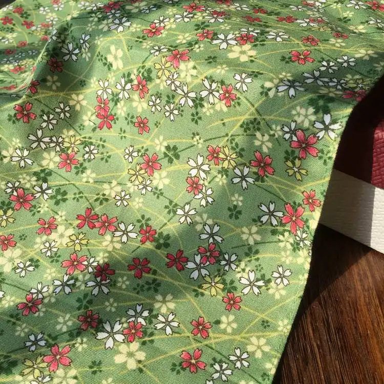 Женский Большой носовой платок furoshiki из хлопка 100%/Розовый Сакура с принтом 52