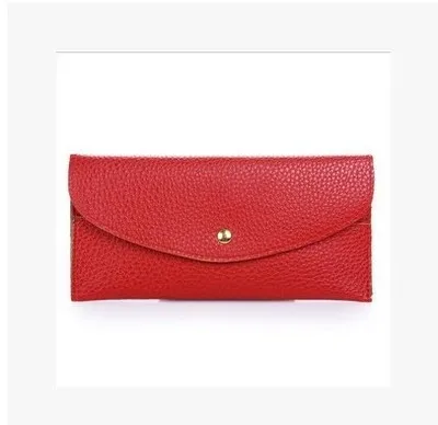 Women Simple Long Wallet Coin Purse Card Holders Handbag Key Holder Candy-colored Ultra thin Clip | Багаж и сумки