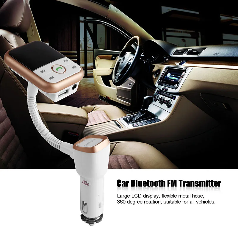 ONEVER Автомобиль Bluetooth fm-передатчик ЖК-дисплей Дисплей частота Беспроводной Hands Free MP3-плееры Радио аудио модулятора Дистанционное управление