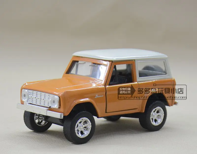JADA масштаб 1:32 высококлассная модель автомобиля из сплава 1973 FORD BRONCO Suv