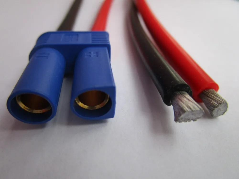 1 pcs EC5 Female Jack Connector Cable 10AWG 50cm | Обустройство дома