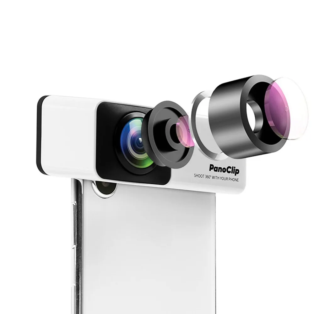 PanoClip 360 градусов захвата двойной Камера для Apple iPhoneX iPhone7P/8 P iPhone7/8 полный вид