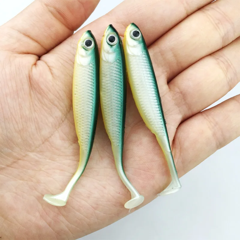 8 шт./лот джиг-голова Мягкая приманка 2 6 г см рыболовная в виде червя для ловли