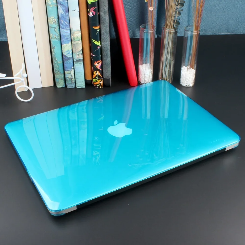 Crystal Clear чехол для Macbook Air Pro retina 11 12 13 15 дюймов Touch Bar сумка-чехол для ноутбука для macbook Air 13 A1932 A1989