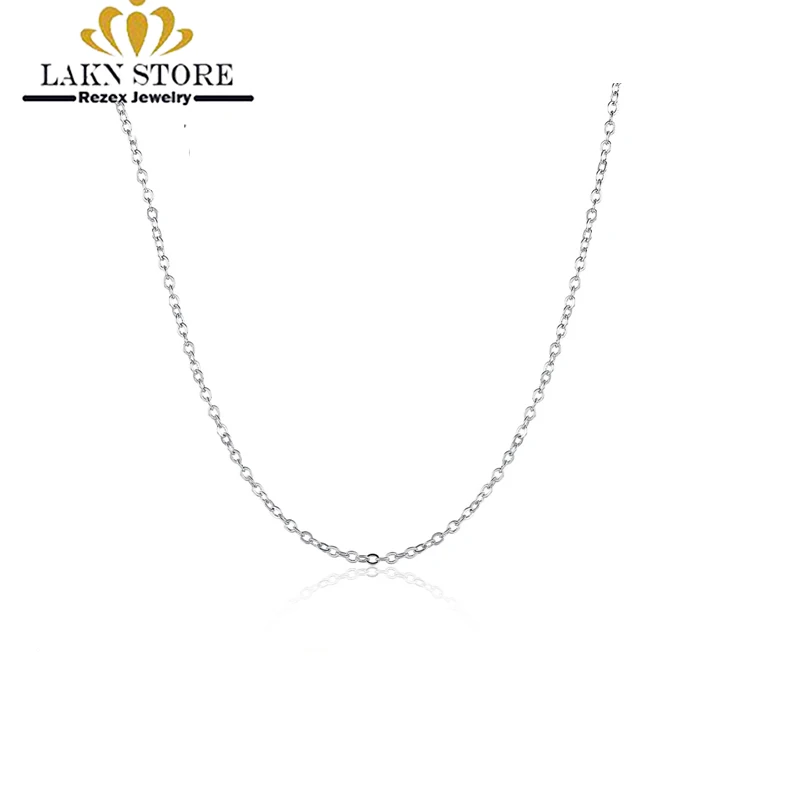 Colar feminino 18 дюймов оптовая продажа 925 штампованные с серебряным покрытием Цепочки