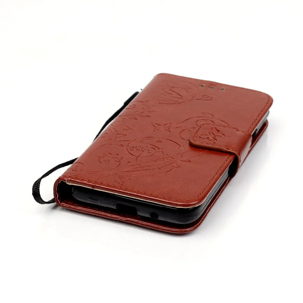 3D отпечатаны бабочка цветок Стенд Бумажник кожаный флип чехол Обложка для Samsung