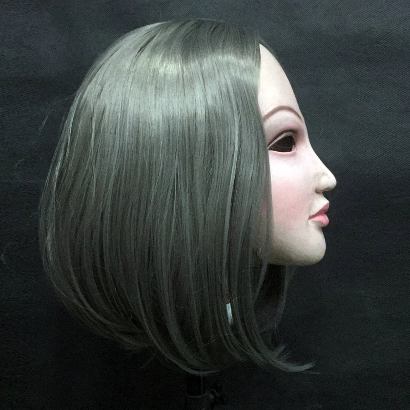 realistic female masks Halloween masks masquerade cosplay drag queen crossdresser male to female