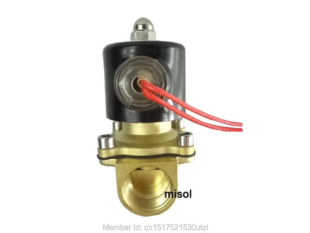 Новый 220 В Электрический электромагнитный клапан G3/4 &quot(BSP) для дизельного топлива