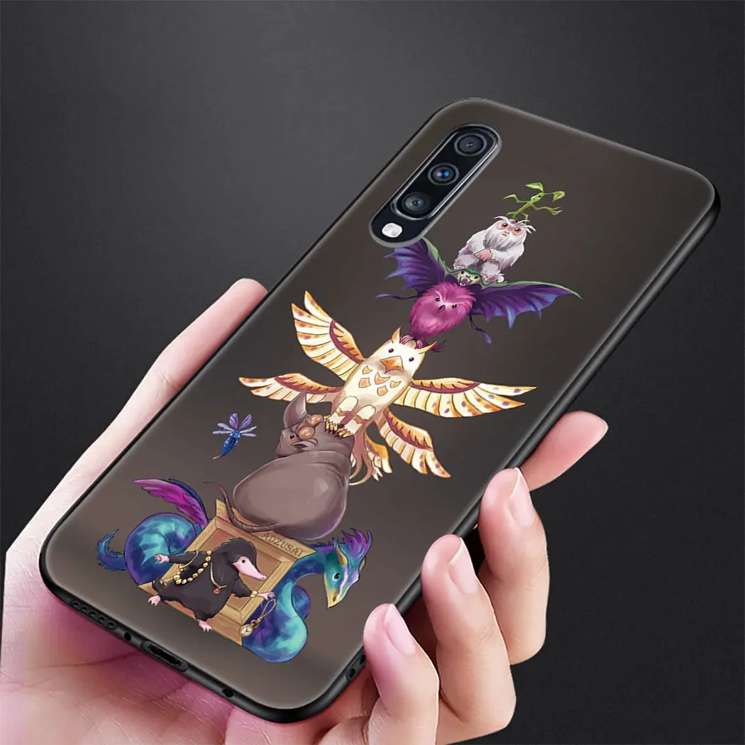 IYICAO Fantastic Beasts Soft Silicone Case for Samsung Galaxy A70 A50 A40 A30 A10 M10 M20 M30 Note 8 9 Phone | Мобильные телефоны и