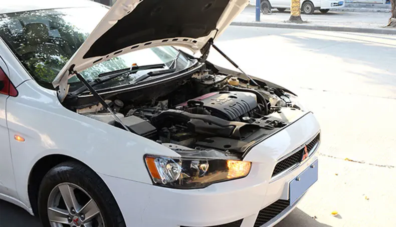 Подходит для MITSUBISHI LANCER EX 2010- аксессуары для автомобиля капот Лифт поддержка газа шок стойки автомобиля-Стайлинг