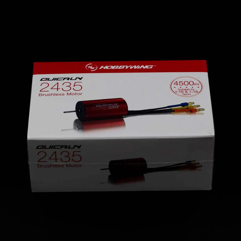 HobbyWing QuicRun 30404001 2435SL G2 4500KV 2435 бесщеточный двигатель для RC 1/18 1/16 масштаб