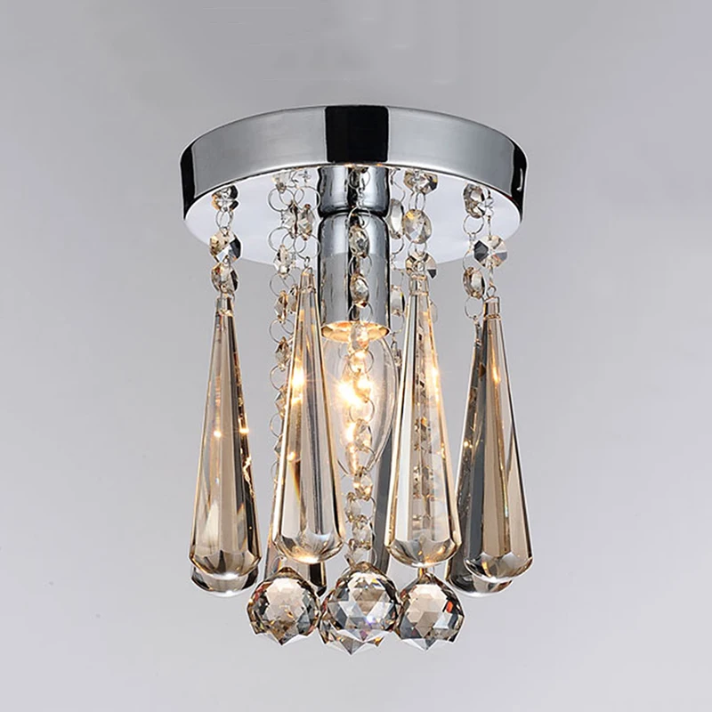 Современные K9 светодиодный хрустальные светильники-люстры коридора люстры