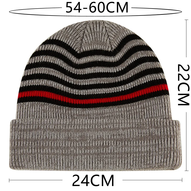 Winter Hats For men Slouchy Beanies Female Fashion knitted Lady | Аксессуары для одежды