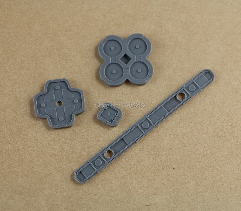 OCGAME оптовая силиконовая Токопроводящая резиновая D-pad кнопки для 3dsxl LL 3DS XL 50