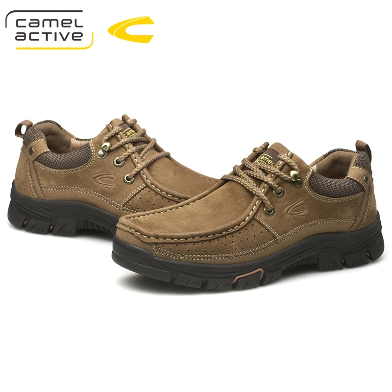 Camel Active новинка 2018 Мужская Водонепроницаемая дышащая походная обувь большие