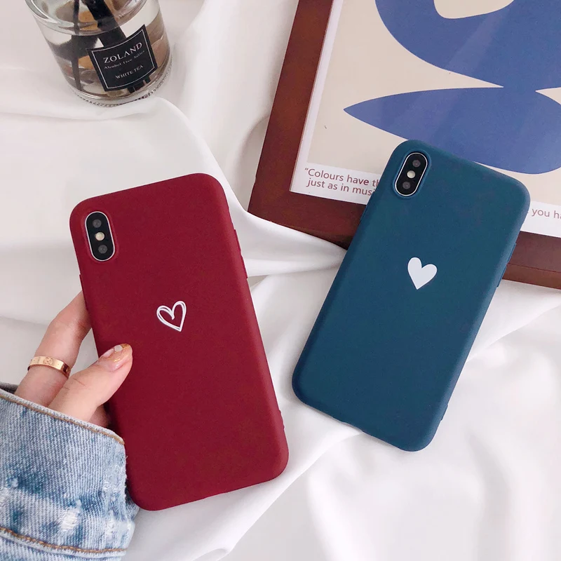 Простой мягкий матовый чехол для телефона Meizu Note 9 16th A5 15 Plus E3 E2 MX6 MX5 M3 M5 Note Love Heart Мягкий силиконовый чехол
