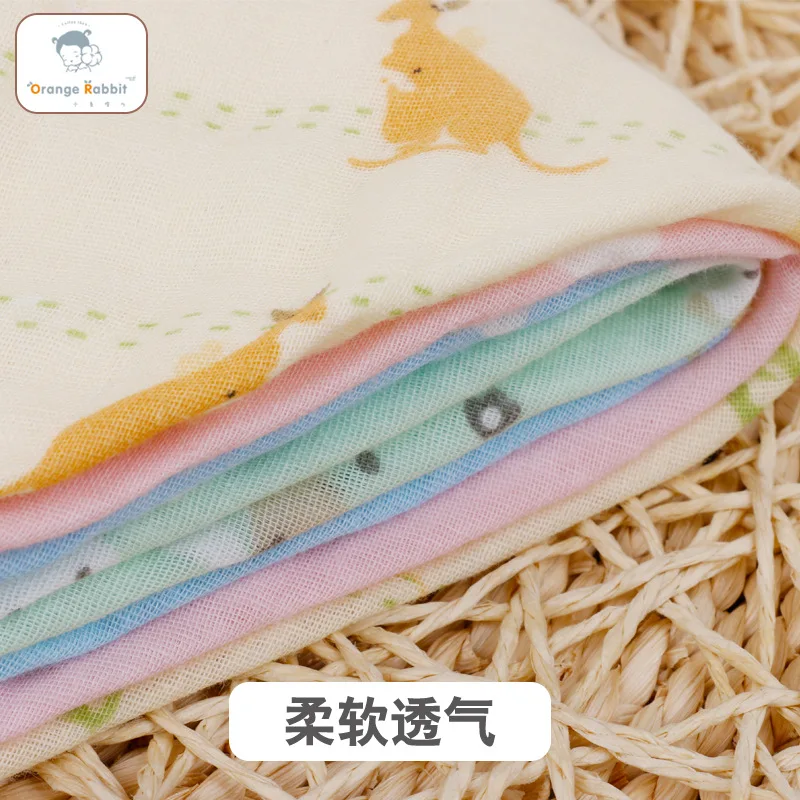 8 Layers Newborn Baby Bibs Boy Winter Scarf Bandana Triangle Cotton Cartoon Print Saliva Towel Girls Feeding Apron Stuff | Детская