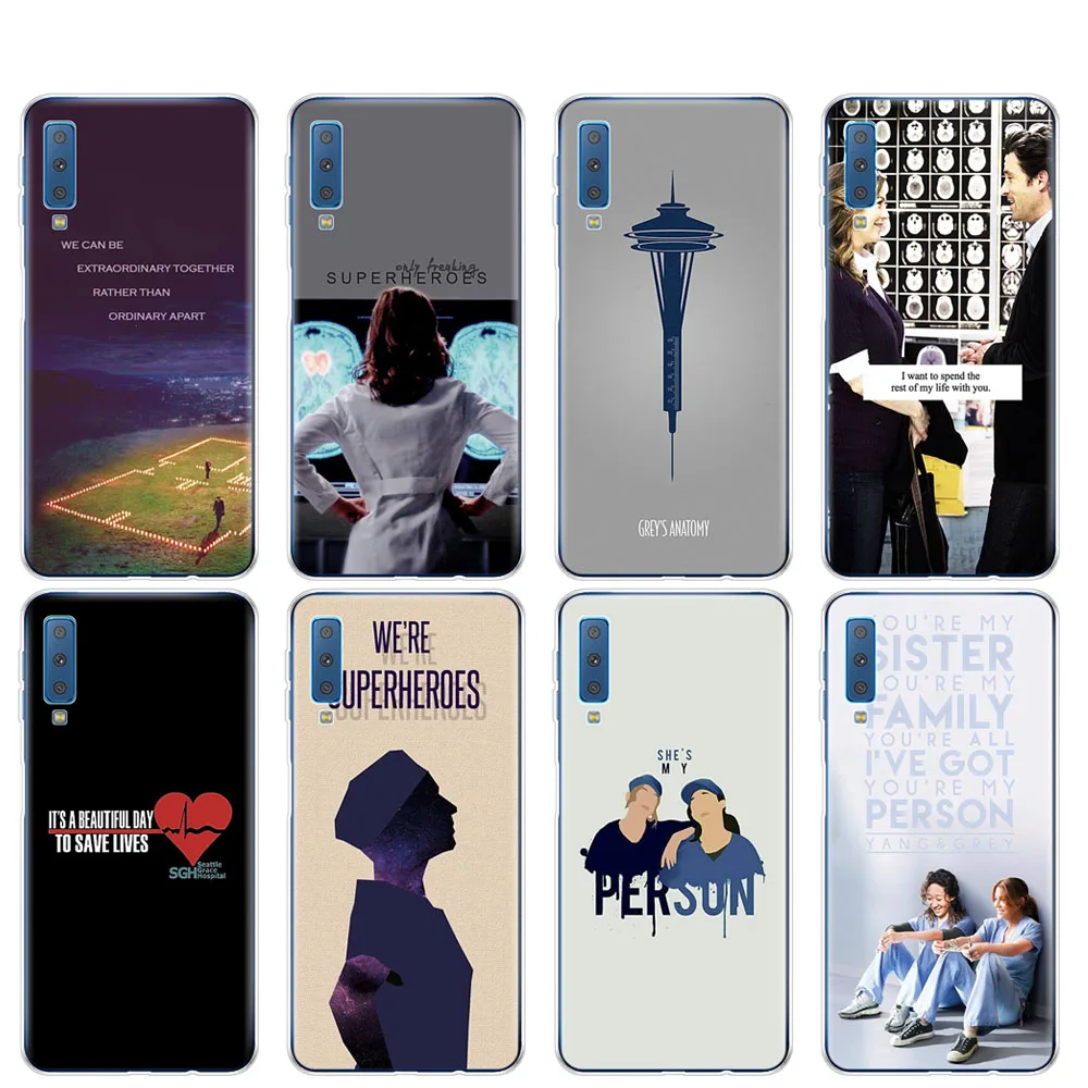 Чехол для Samsung A50 чехол Galaxy A60 A10 A30 A40 A70 A 50 2019 A9 A7 2018 американская ТВ Анатомия