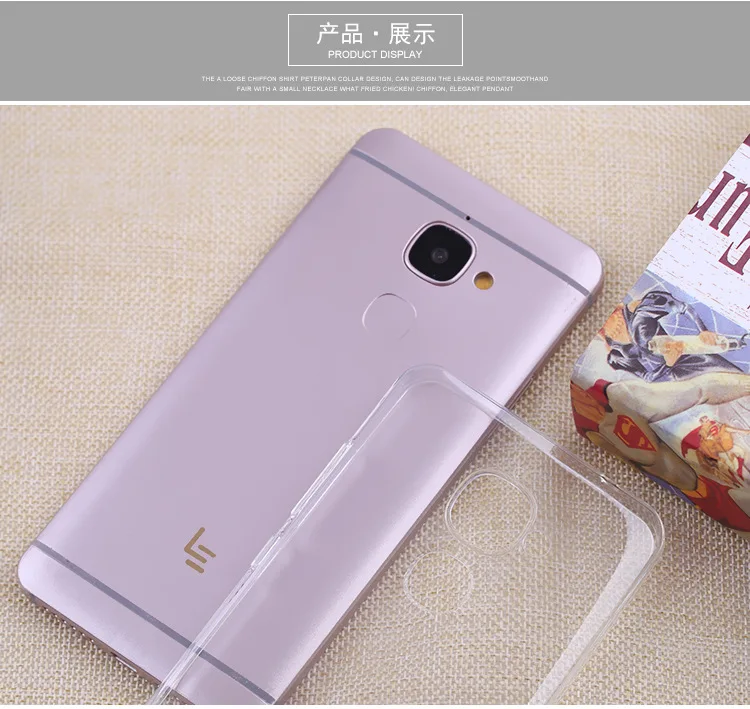 Для LeTV LeEco Le Pro 3 X651 AI Edition силиконовый прозрачный Футляр TPU чехол для телефона X23