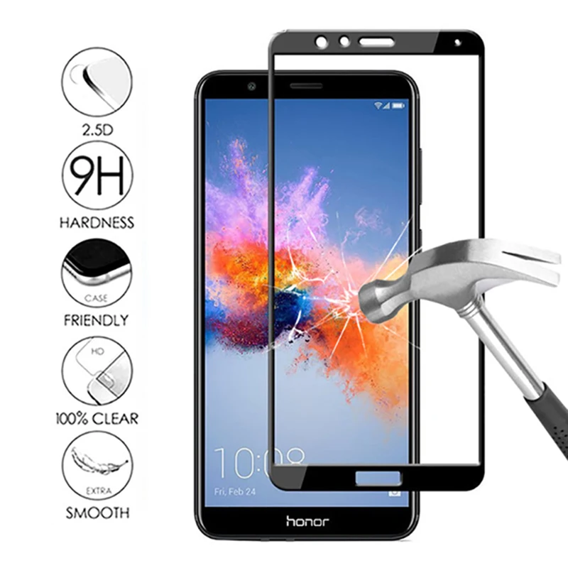 Защитное стекло на Honor 7a для huawei 7x 7c pro 7 a x c a7 c7 x7 защита экрана honer 7apro защита Броня закаленное стекло