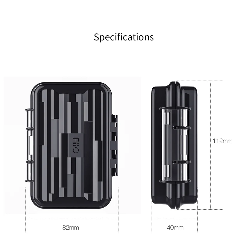 Водонепроницаемый чехол FiiO HB1 для наушников HB1|earphone carry case|earphone casecase earphone |