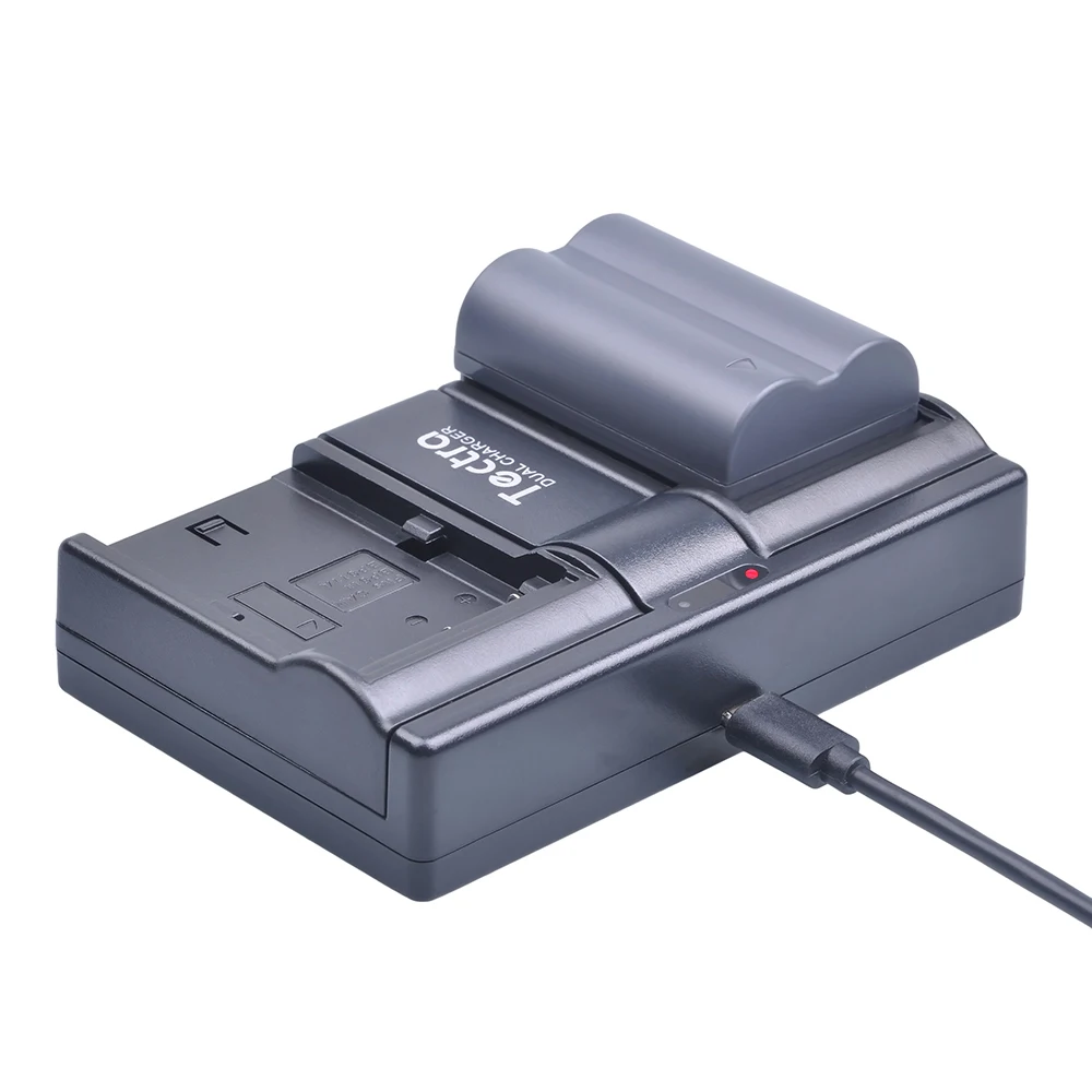 Tectra 2 шт. BP 511 литий ионный аккумулятор + USB канальное зарядное устройство для Canon G6