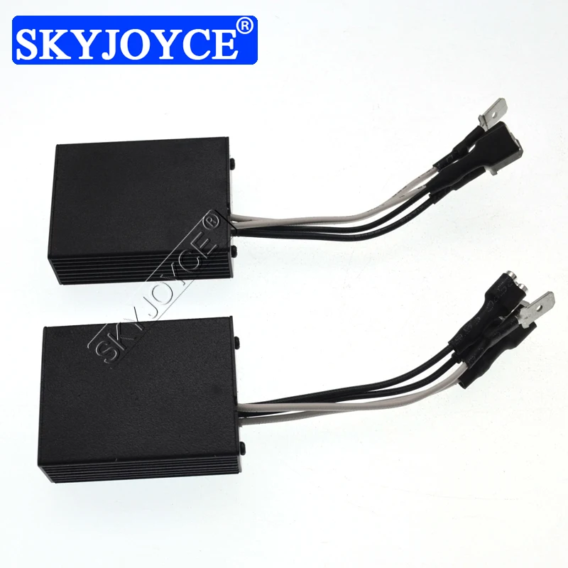 SKYJOYCE безошибочный светодиодный CAN шина декодер H1 H3 H7 H8 H9 H11 H16 9005 9006 для