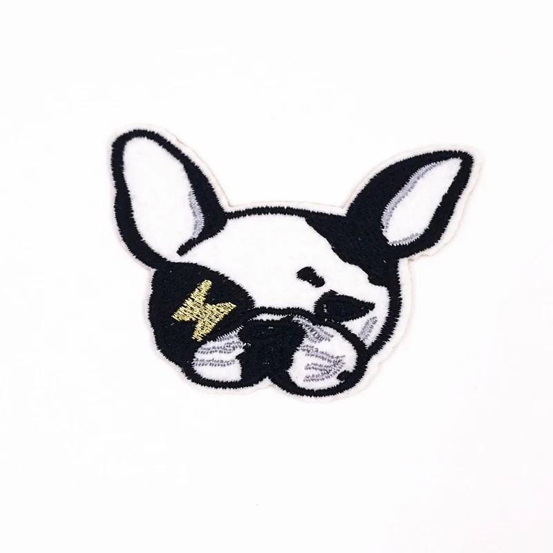 10 шт. классная куртка пилота для собак изящная модная вышивка железные нашивки