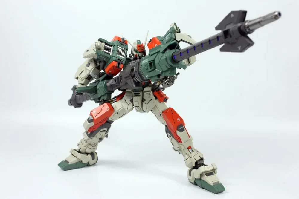 Модели вентиляторов MB moshow ядовитые игрушки 1/72 Buster Gundam высокое качество содержит светодиодный светильник игрушка фигурка