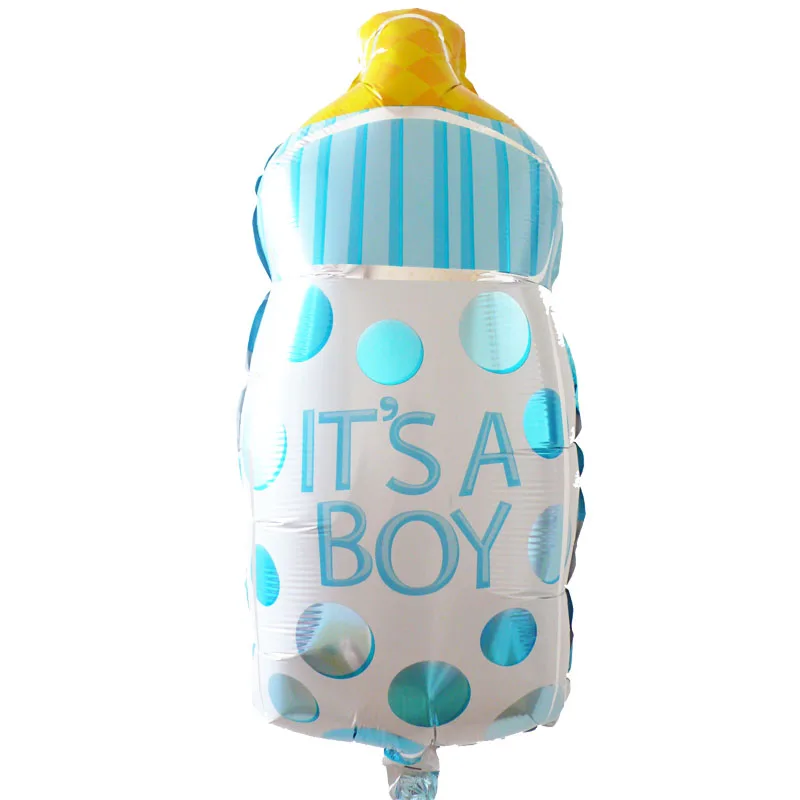 boy feeder 1 шт большой ребенок мальчик девочка форма шары 1-й День Рождения шар детский душ Гелиевый шар для ребенка пол раскрыть День Рождения Декор - Цвет: boy feeder
