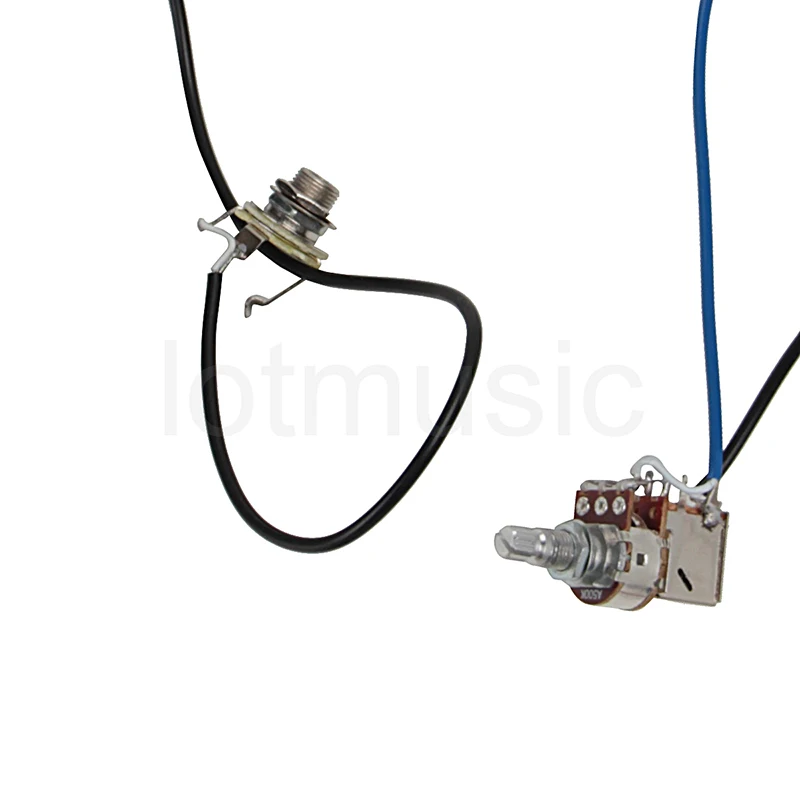 Комплект жгут проводов для электрогитары 2V2T Pot Jack 3 ходовой переключатель гитары