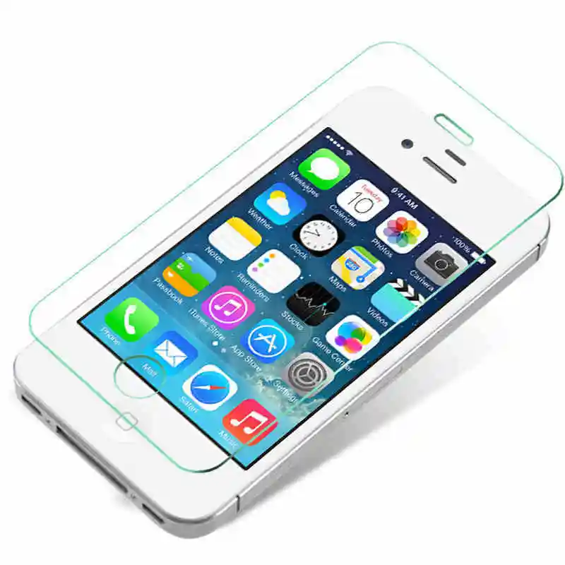 Защитное закаленное стекло для iPhone 4S Защитная пленка экрана 2 5 D Arc edge Аксессуары