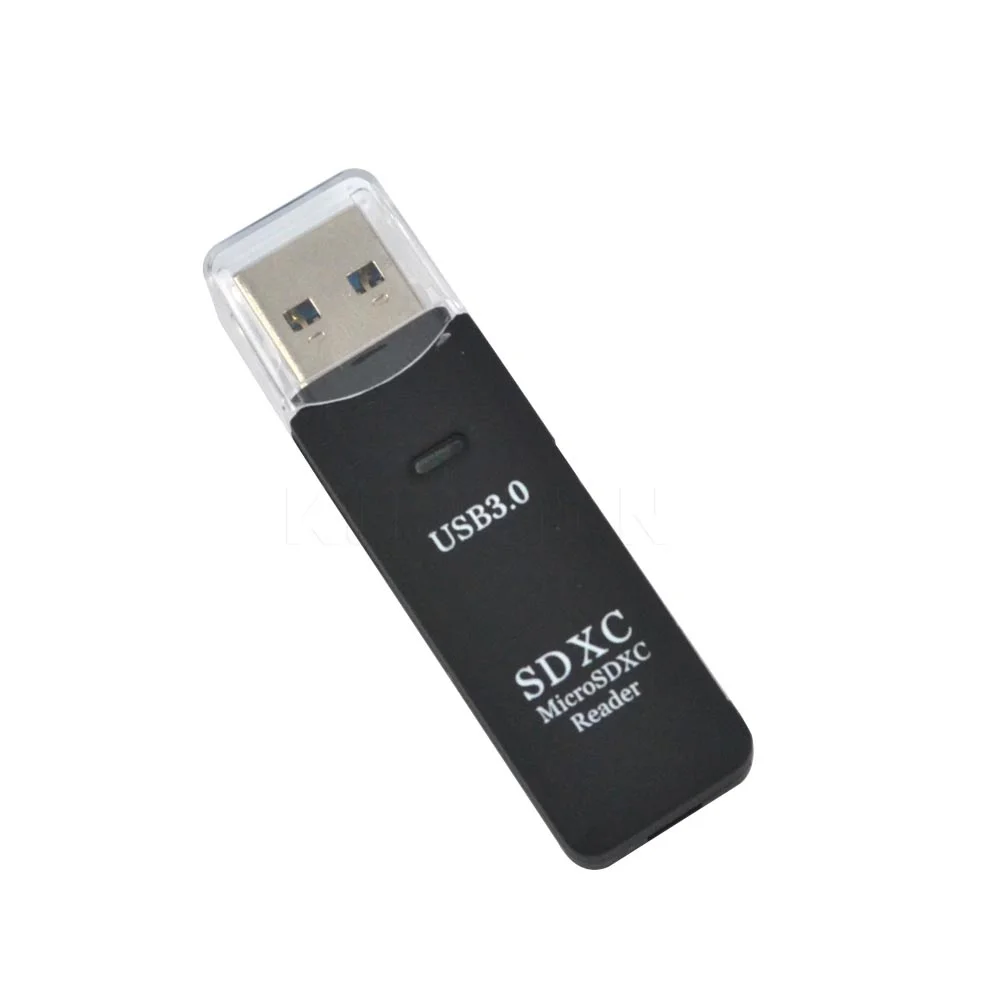 Высокоскоростная кардридер Kebidu USB 3 0 Micro Secure цифровая карта памяти SDXC TF T Flash черный