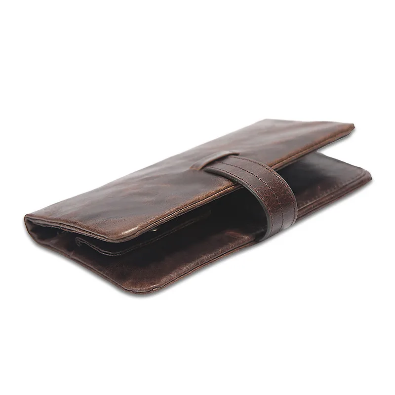 Горячая распродажа женский кошелек Женский из натуральной кожи Длинный для