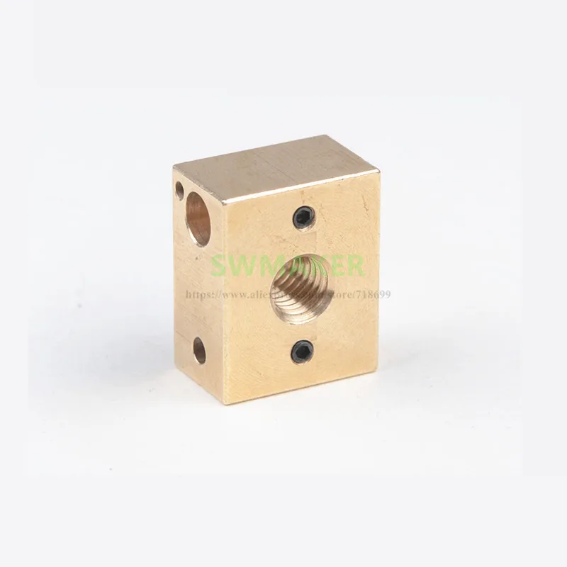 New copper heating block thread M8*1.25 high temperature heater PT100 type 3D printer parts | Компьютеры и офис