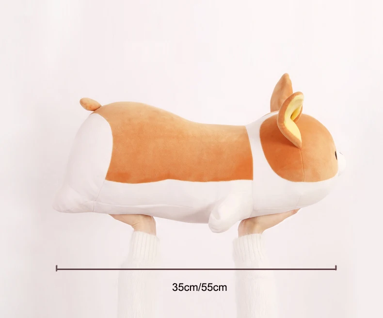 Millffy Новое поступление 35 см/55 см плюшевая мягкая игрушка Peluche Corgi собака плюшевый щенок Подушка плюшевая кукла для детей Подарки