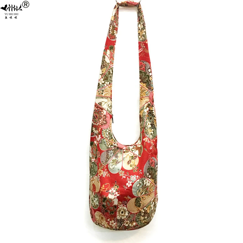 

Vintage Fashion Bags Handbags for Women Sling Shoulder Crossbody Messenger Bag Bohemian Thai Top Zipper Hipster Bags free ship