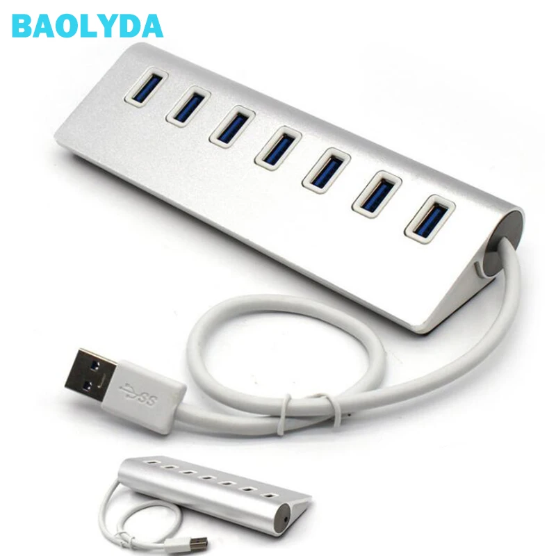 Baolyda док станция USB 5 Гбит/с 3 0 концентратор с 4/7/10 портов многопортовый адаптер для