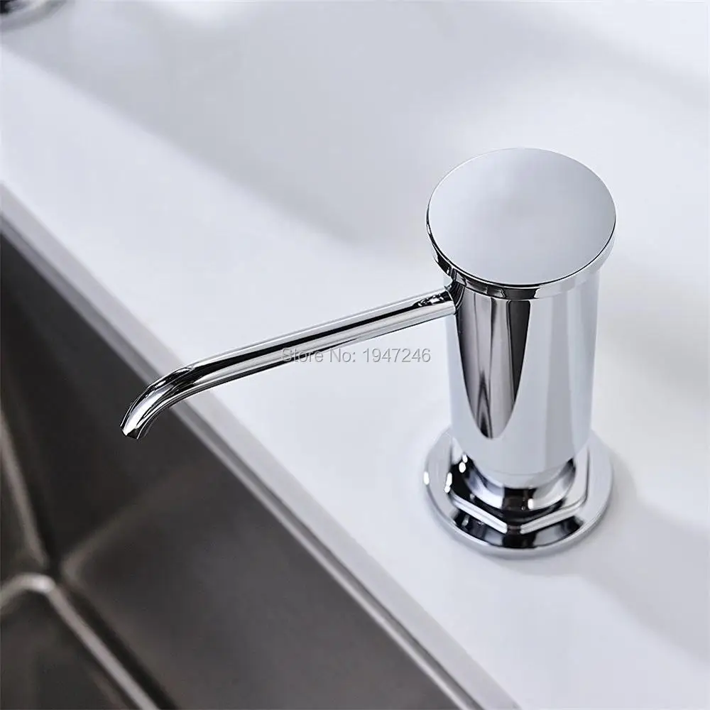 Bagnolux F048C высококачественный диспенсер для мыла кухонной раковины хромированный