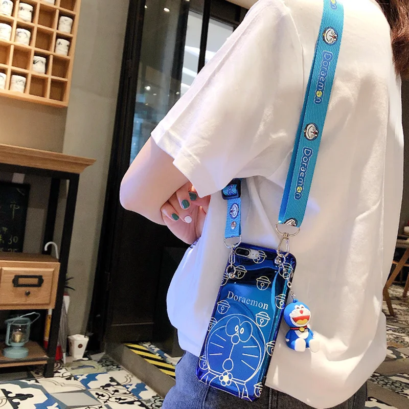 Милый чехол Sam S10 plus мягкая задняя крышка Doraemon для samsung Galaxy S8 S8plus S9 Note9 note8 + игрушка