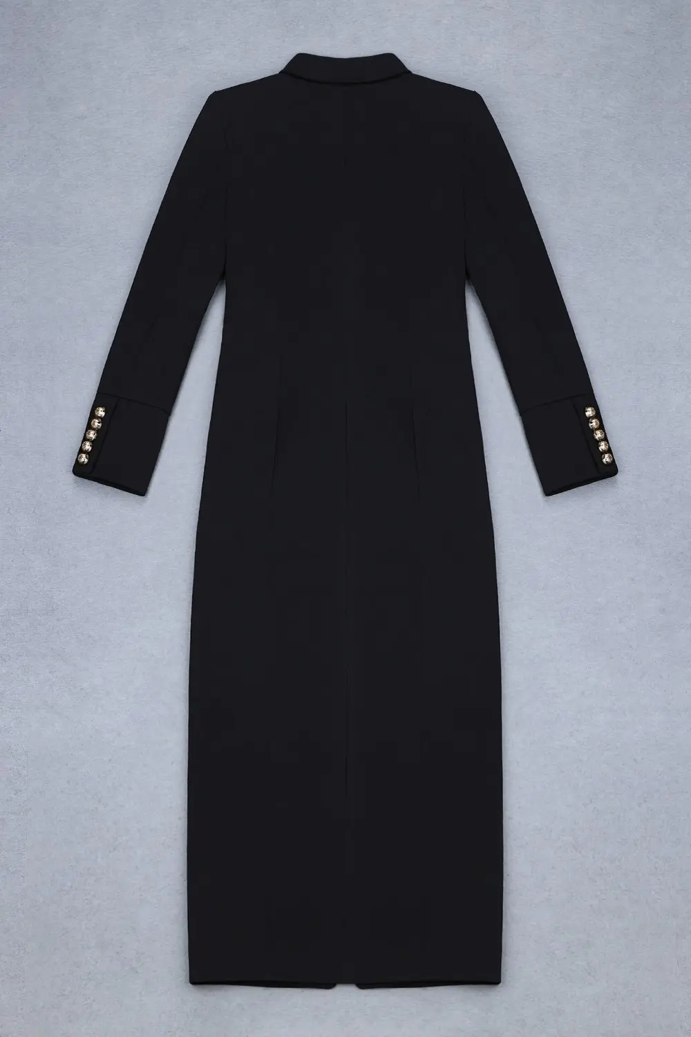 

Black Long Dress Elegant Fashion Celebrity Night Club Autumn Winter Party Long Sleeve Sexy Women Dresses