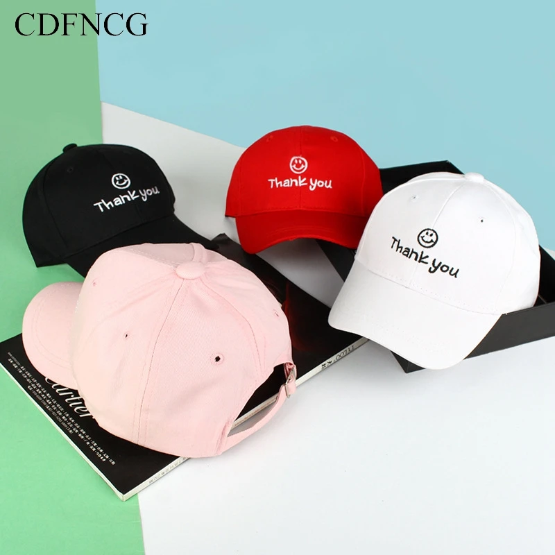 CDFNCG 2019 Мода хип хоп Повседневная бейсбольная кепка улыбка спасибо солнце папа