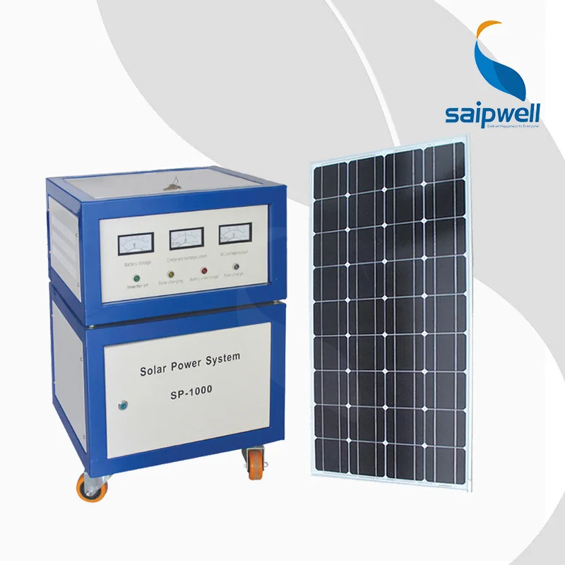 Производители питания большой вертикальная синяя коробка 1000 Вт / солнечного дома